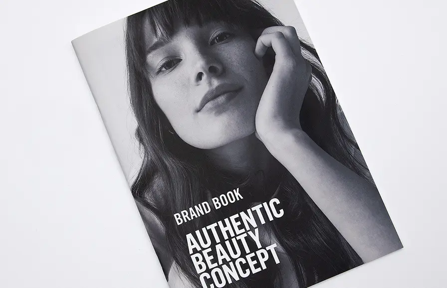 AUTHENTIC BEAUTY CONCEPT Brand Bookのイメージ写真
