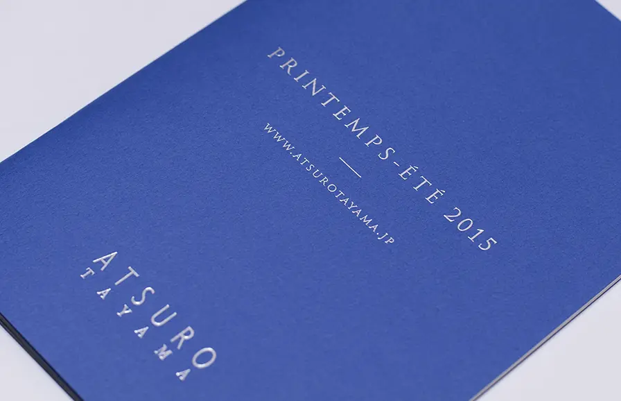 ATSURO TAYAMA Lookbook SS 2015 Catalogueのイメージ写真