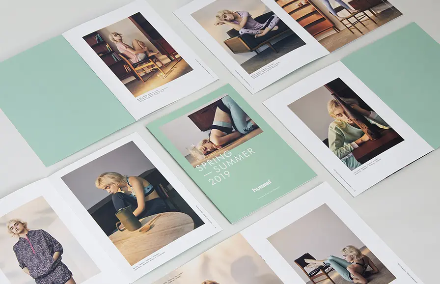 hummel women 2019SS Catalogueのイメージ写真