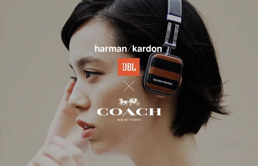 Harman Kardon / JBL × COACH Websiteのイメージ写真