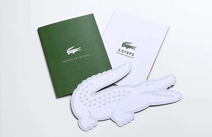 LACOSTE SS 2017 PRESS PREVIE Invitation & CatalogueWのイメージ写真