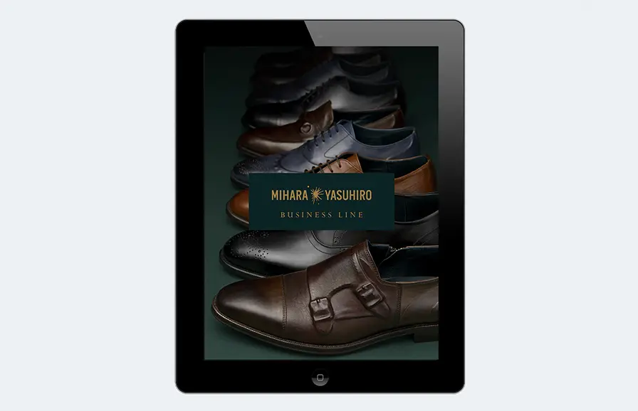 MIHARA YASUHIRO BUSINESS LINE Digital Catalogueのイメージ写真