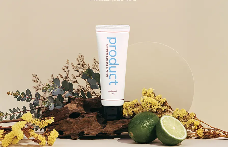 product styling gel Package & Bookletのイメージ写真