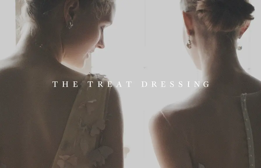 THE TREAT DRESSING Websiteのイメージ写真