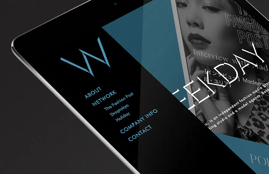 Weekday, Inc. Websiteのイメージ写真